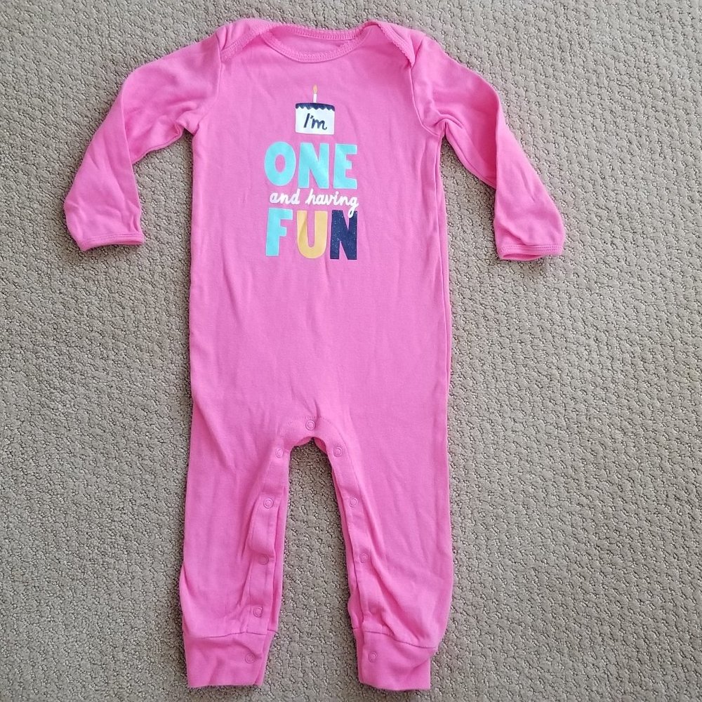 Carter’s I’m One and Having Fun Romper 18 Month